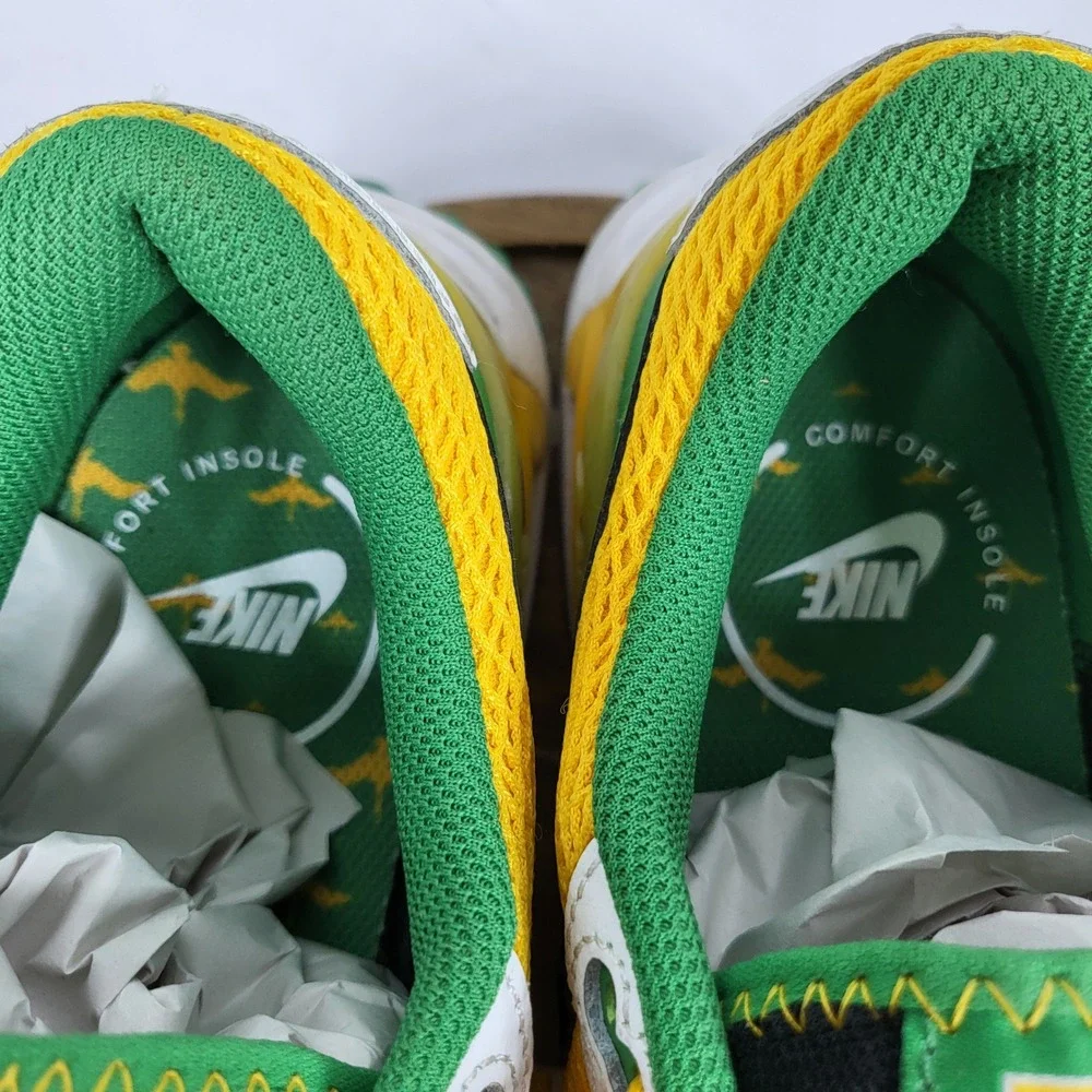 Nike Air Max SYSTM Mens 8 Oregon Ducks Yellow Green Excellent DZ7738-700